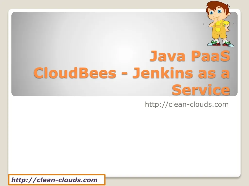 java paas cloudbees jenkins as a service