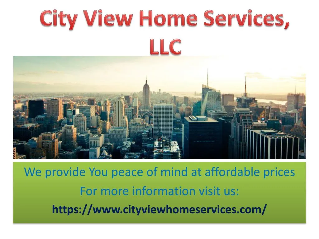 city view home services llc