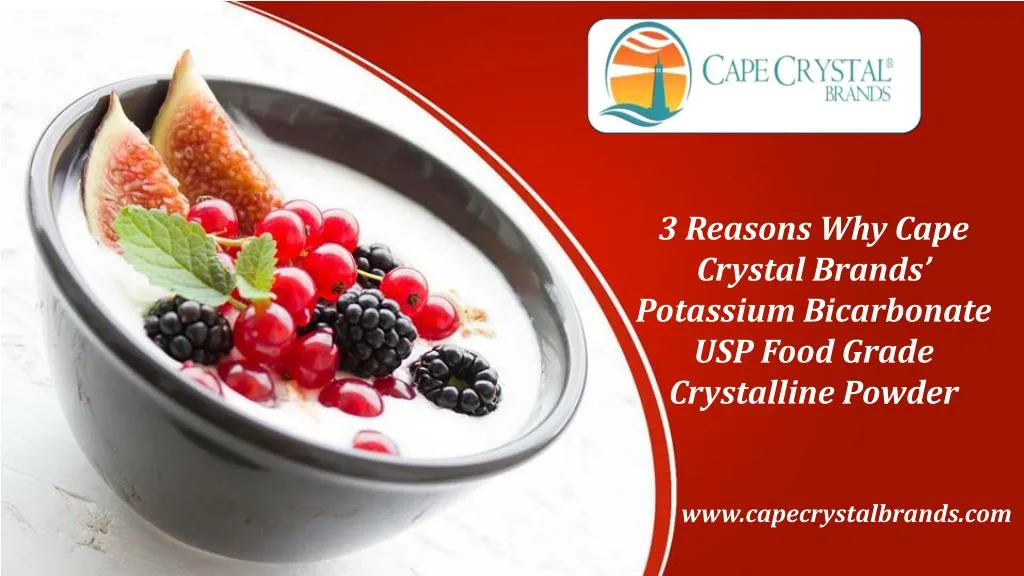 3 reasons why cape crystal brands potassium