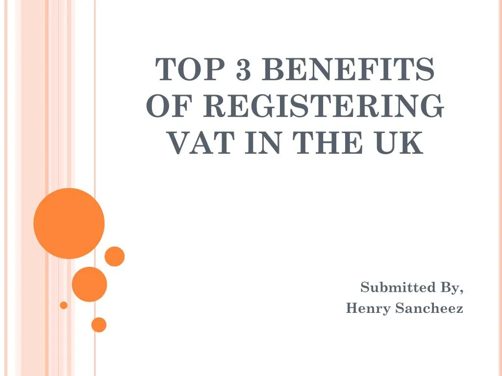 top 3 benefits of registering vat in the uk