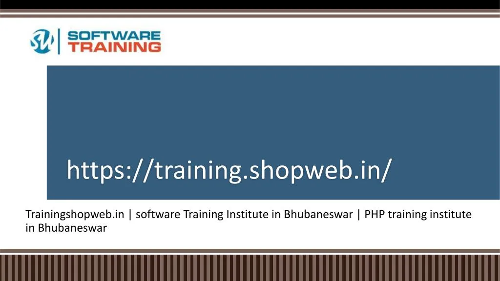 https training shopweb in
