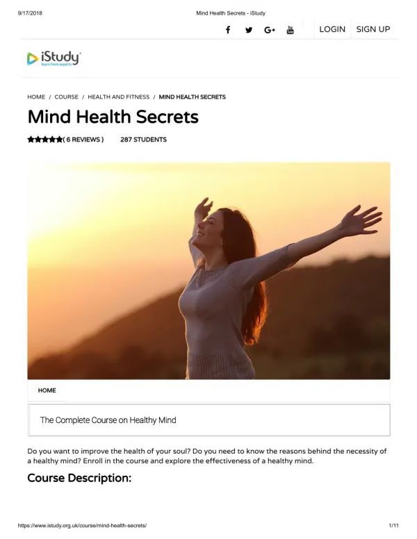 Mind Health Secrets - istudy