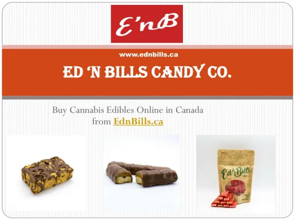 Ed ‘n Bills Candy Co. - Buy Cannabis Edibles Online from EdnBills.ca