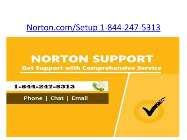 norton com setup 1 844 247 5313
