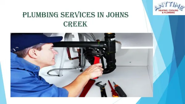 Trustworthy Plumbing Repair Services in Johns Creek