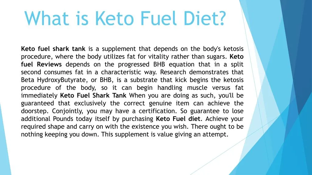 what is keto fuel diet