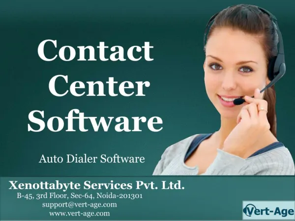 Auto Dialer Software | Call Center Software | Dialer Software