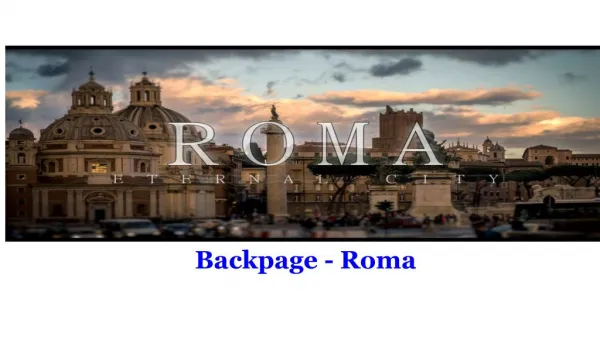 Backpage Roma | Cracker-Roma