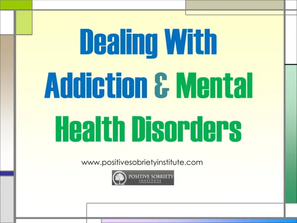 Addiction and Mental Health Disorders- Rehab Chicago