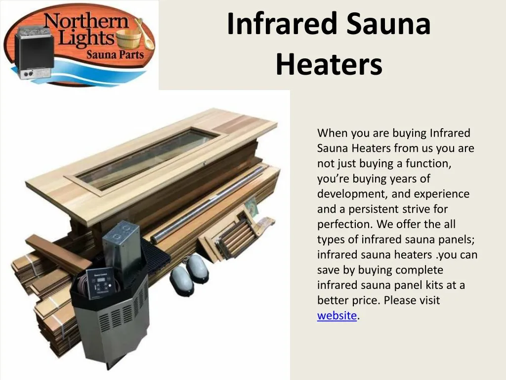 infrared sauna heaters