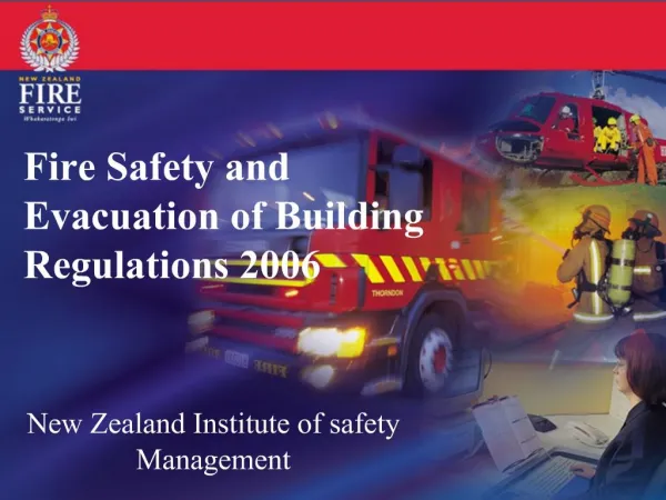 Fire Safety and Evacuation of Building Regulations 2006