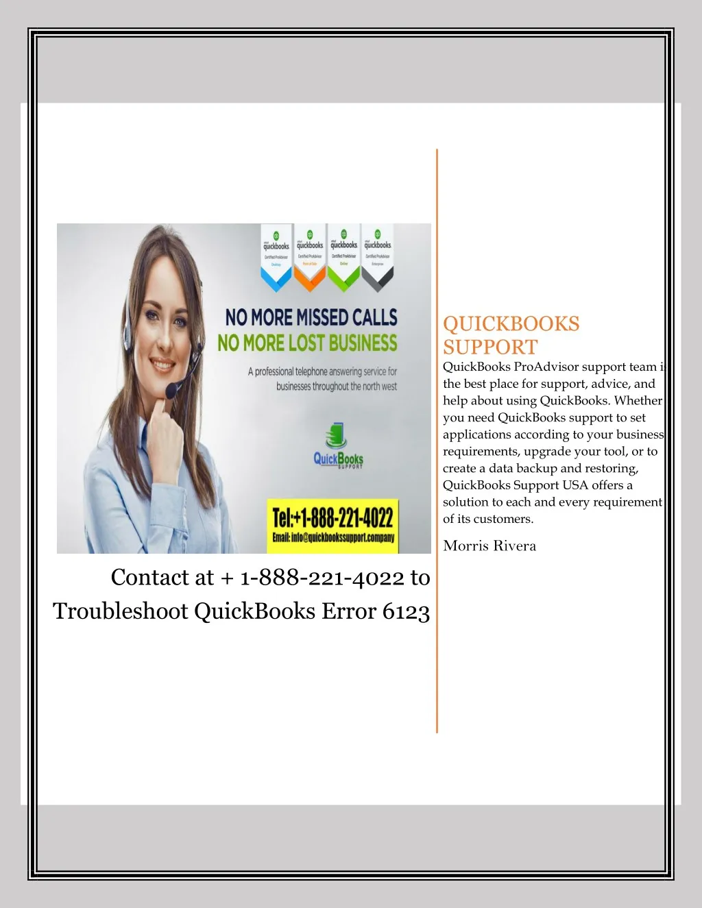 quickbooks support quickbooks proadvisor support