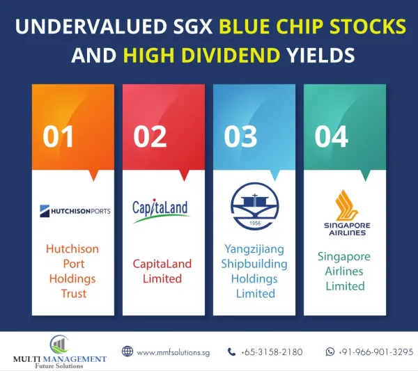 SGX Blue Chip Stocks and High Dividend Yields