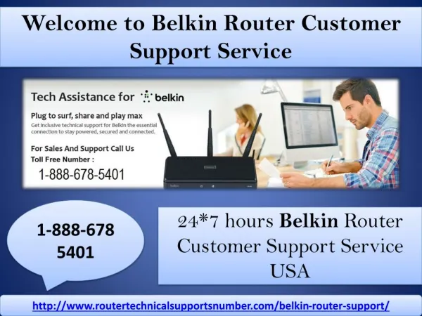 Welcome to Belkin Router Customer Support Service 1-888-678-5401