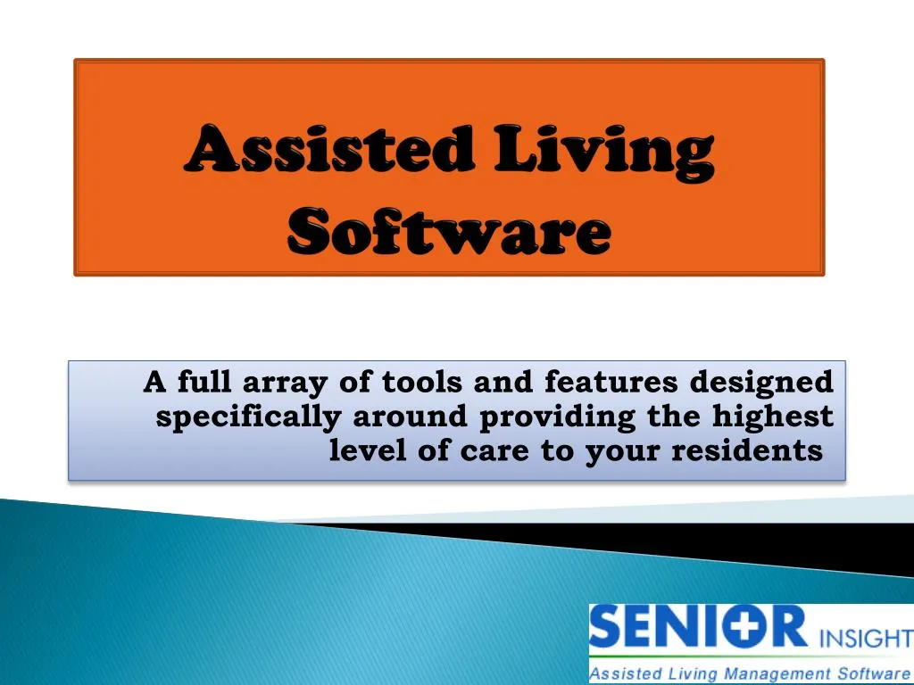 assisted living software