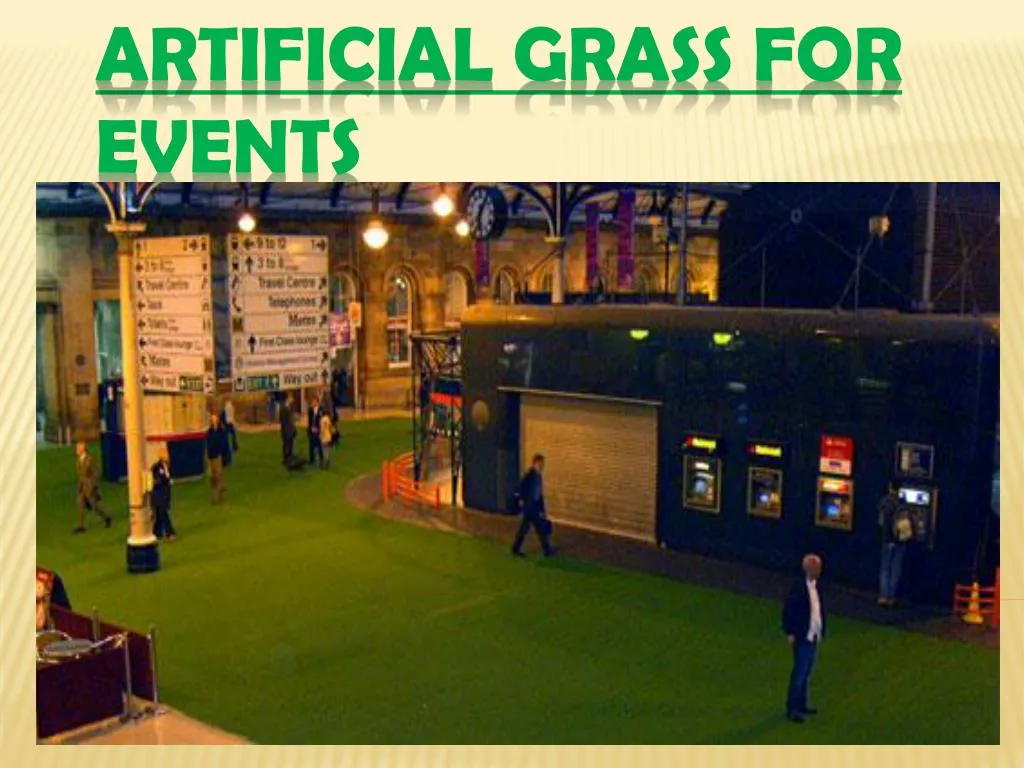 artificial grass for events