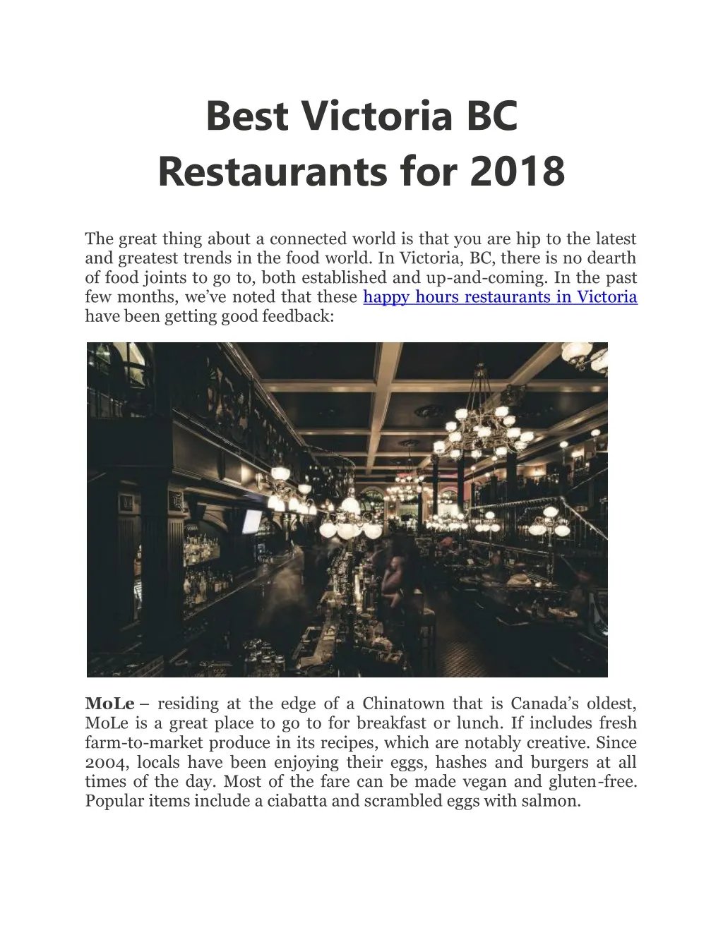 best victoria bc restaurants for 2018