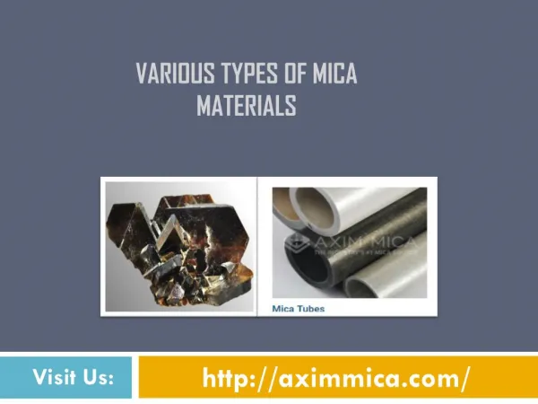 Need To Know About Various Mica Materials and Mica Sheets | Axim Mica