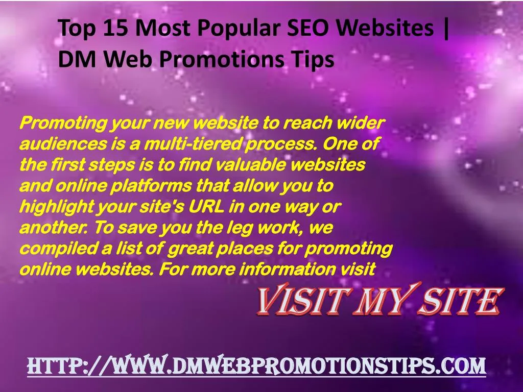 top 15 most popular seo websites