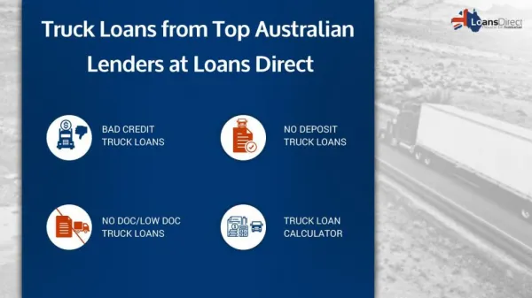 Truck Loans Melbourne