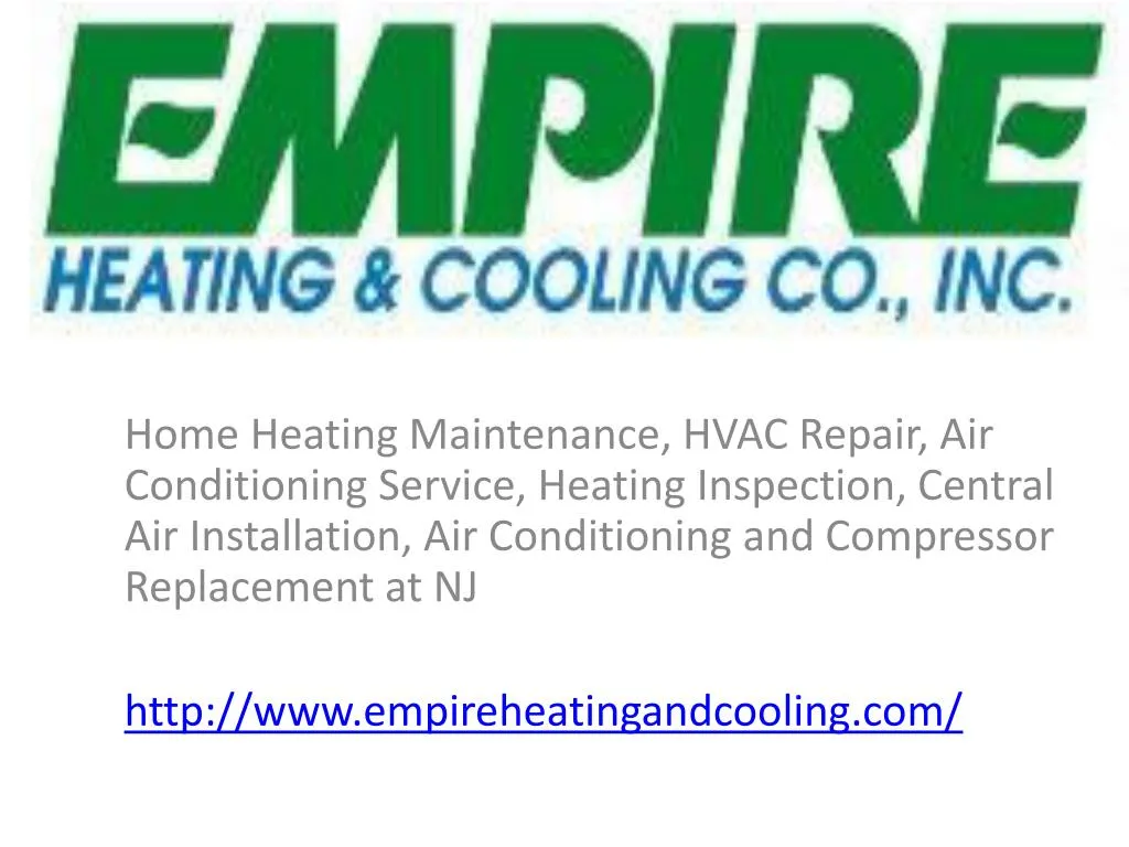 home heating maintenance hvac repair