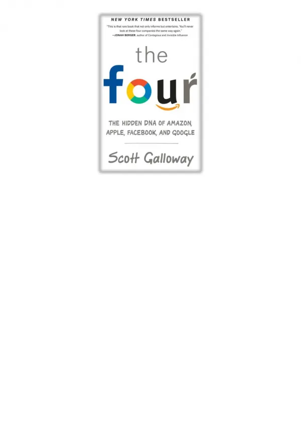 [PDF] Free Download The Four By Scott Galloway