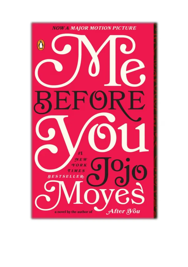 [PDF] Free Download Me Before You By Jojo Moyes