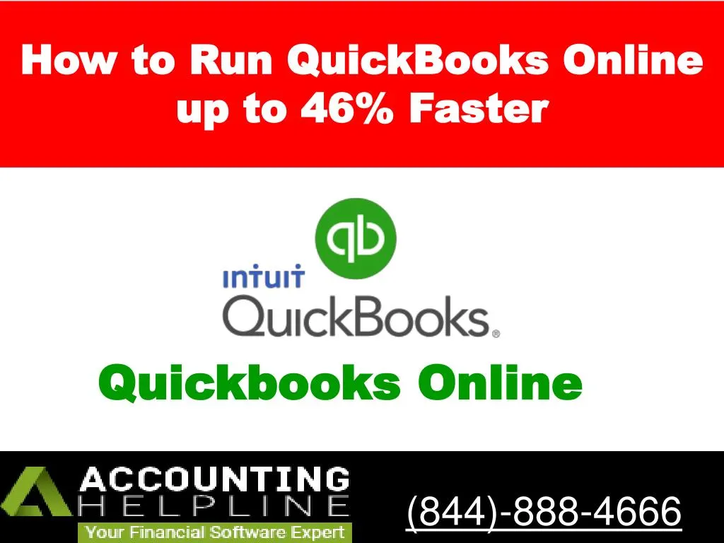 how to run quickbooks online up to 46 faster