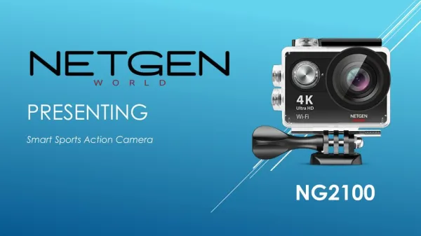 Affordable Sports Action Camera by NetGen NG2100
