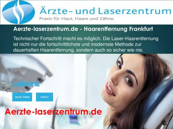 Aerzte-laserzentrum.de - Haarentfernung Frankfurt