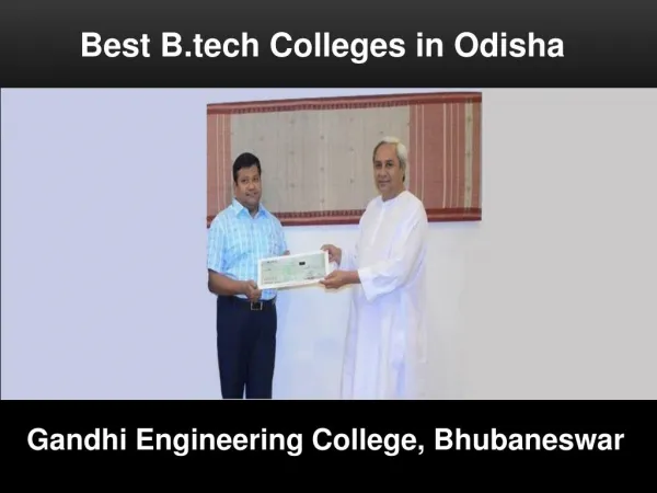 Best Engineering College in BBSR
