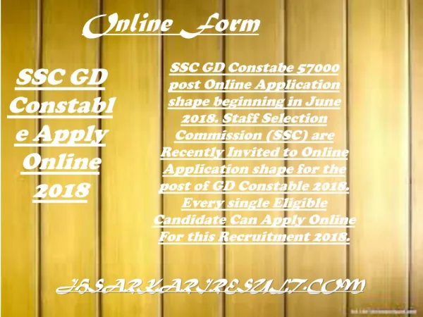 online form