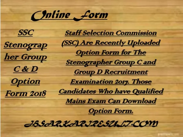 online form