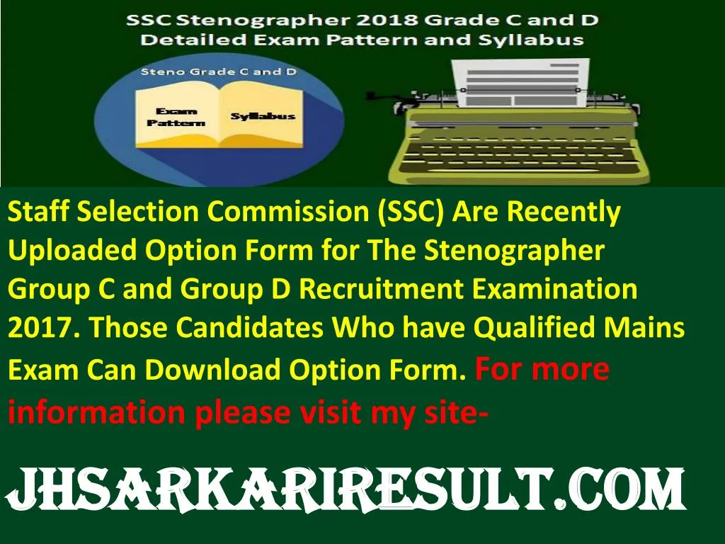 staff selection commission ssc are recently