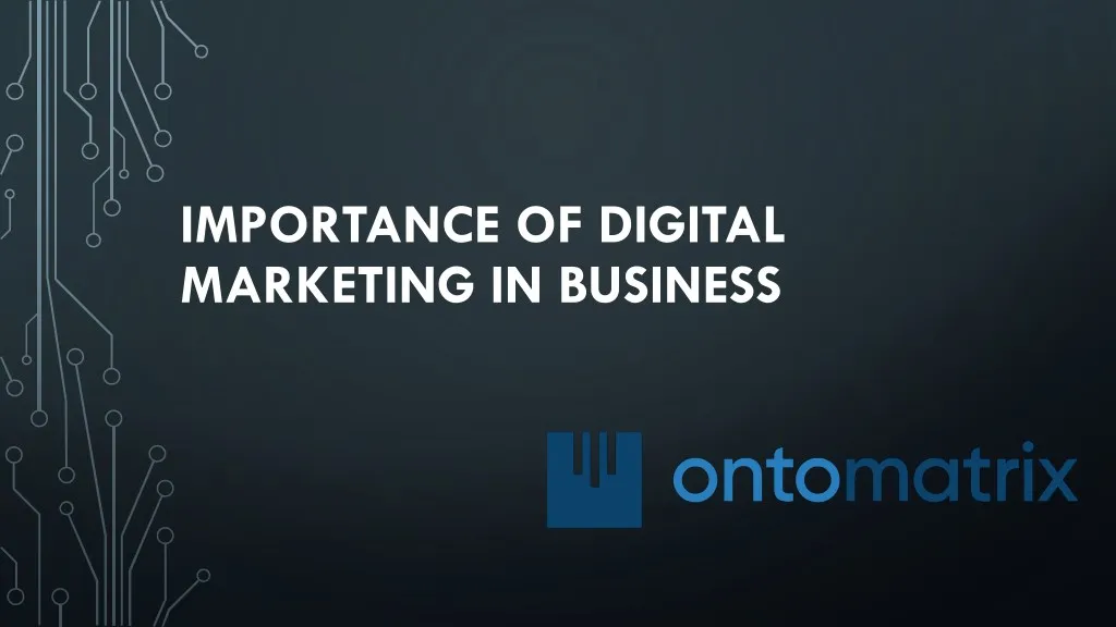 importance of digital marketing in business