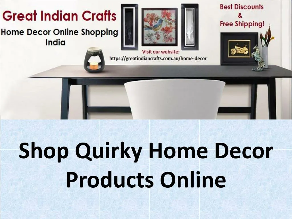 shop quirky home decor products online