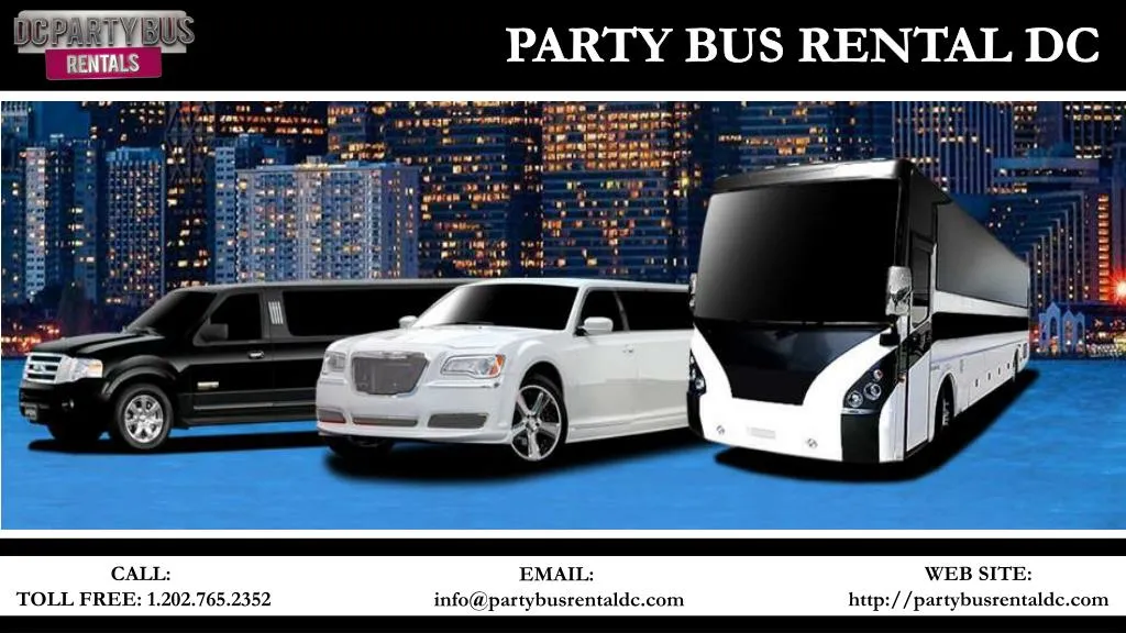 party bus rental dc