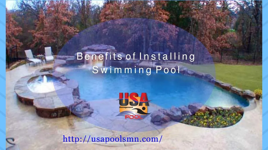 benefits of installing swimming pool