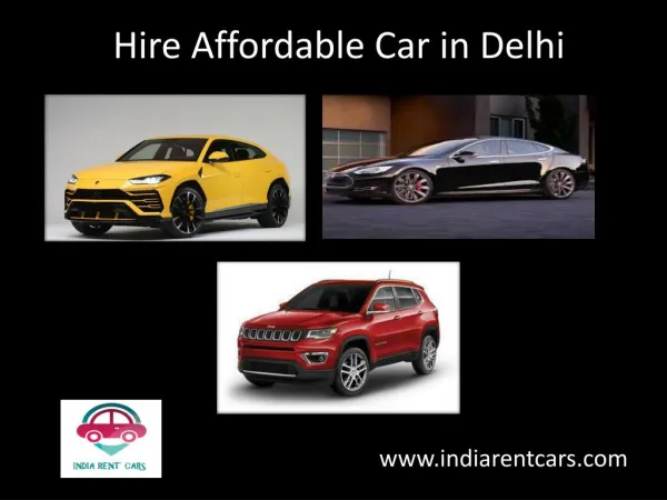 India Rent Cars - Hire a Car in Delhi
