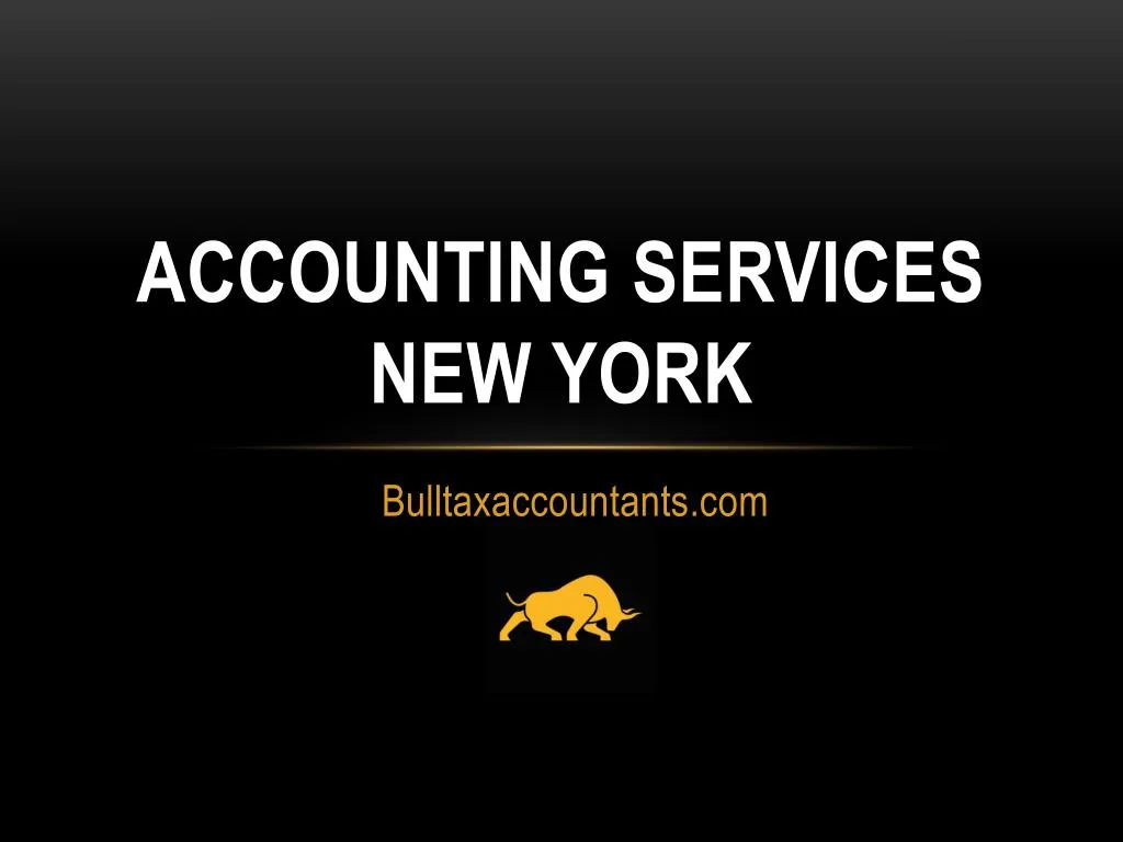 accounting services new york