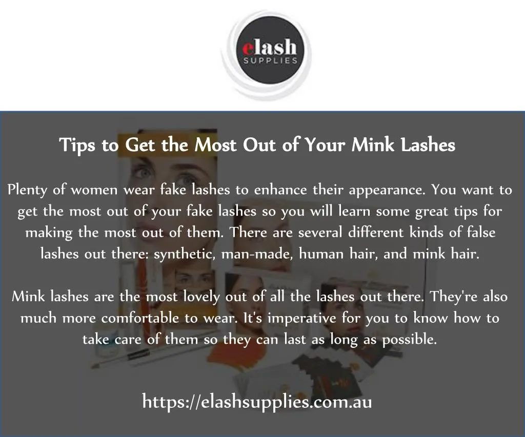 tips to get the most out of your mink lashes