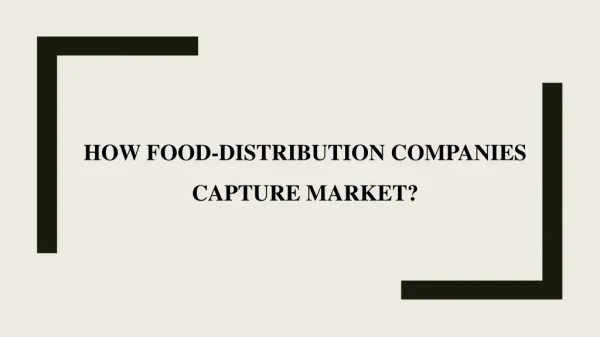 Distribution Companies In UAE
