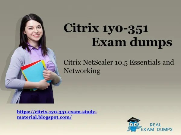 Free 1y0-351 Exam Study Material - Get Updated 1y0-351 Braindumps RealExamDumps