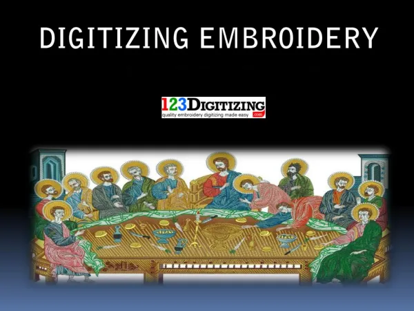 Digitizing Embroidery Services