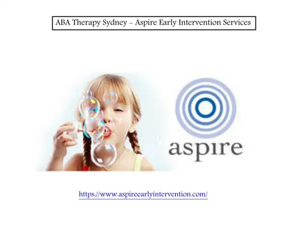 ABA Therapy Sydney - Aspire Early Intervention Services