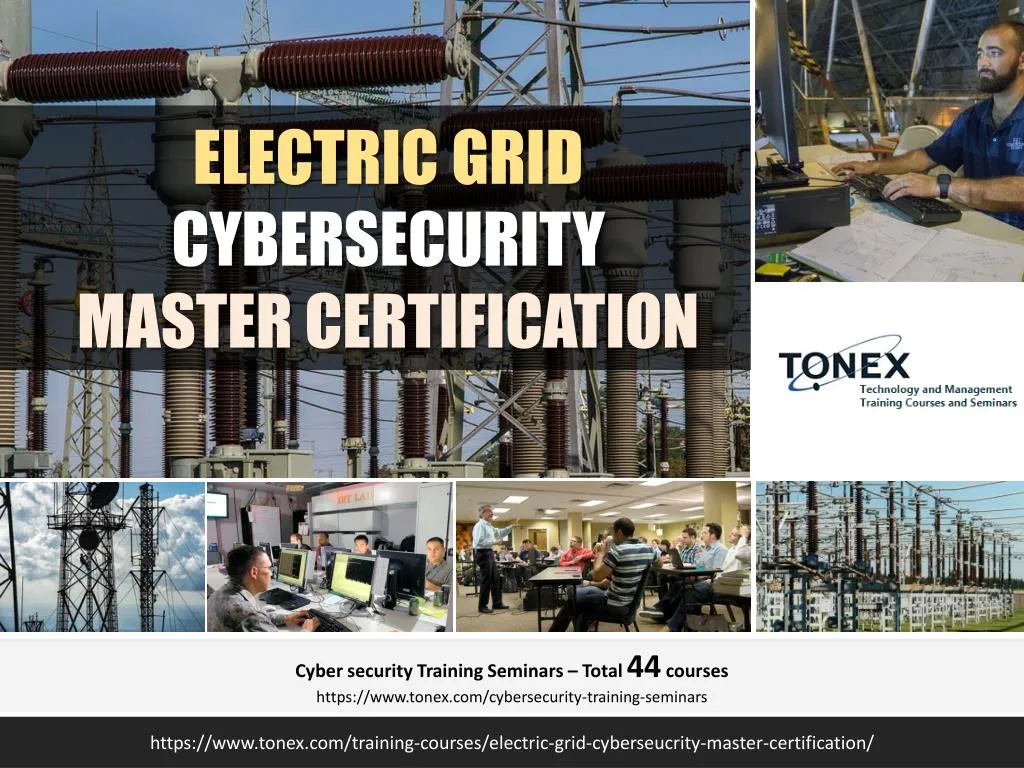 electric grid cybersecurity master certification