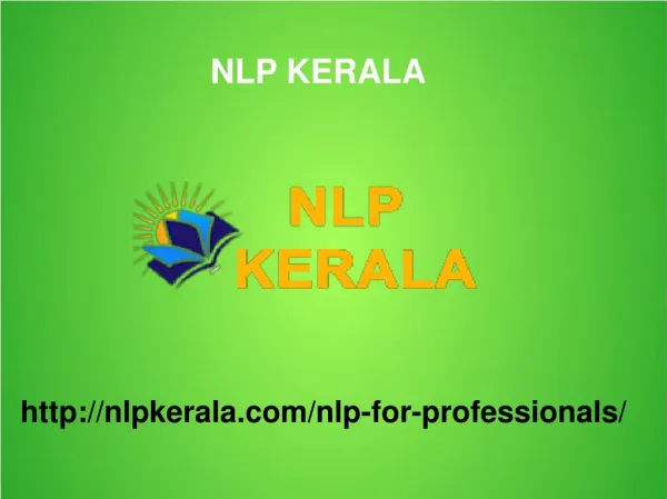 nlp for professionals