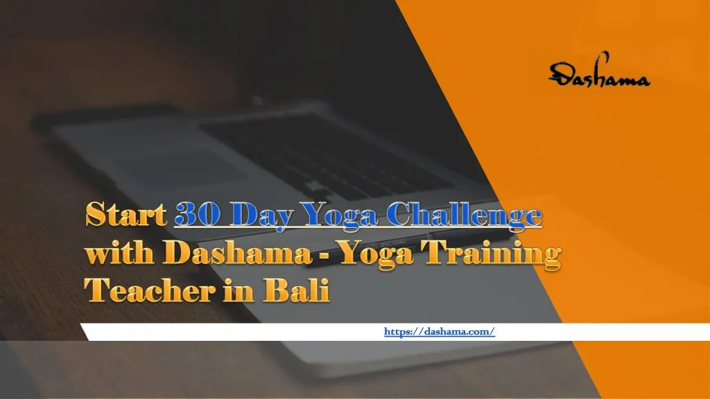 start 30 day yoga challenge with dashama yoga training teacher in bali