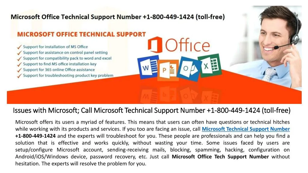 issues with microsoft call microsoft technical support number 1 800 449 1424 toll free