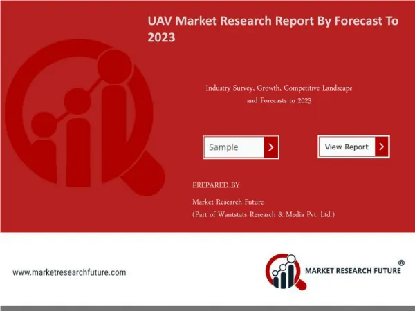 UAV Market Research Report - Global Forecast to 2023